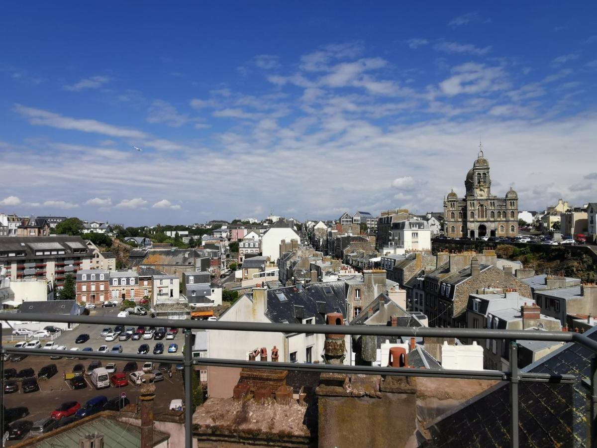 Appartamento Le Balcon Des Vents Granville Esterno foto