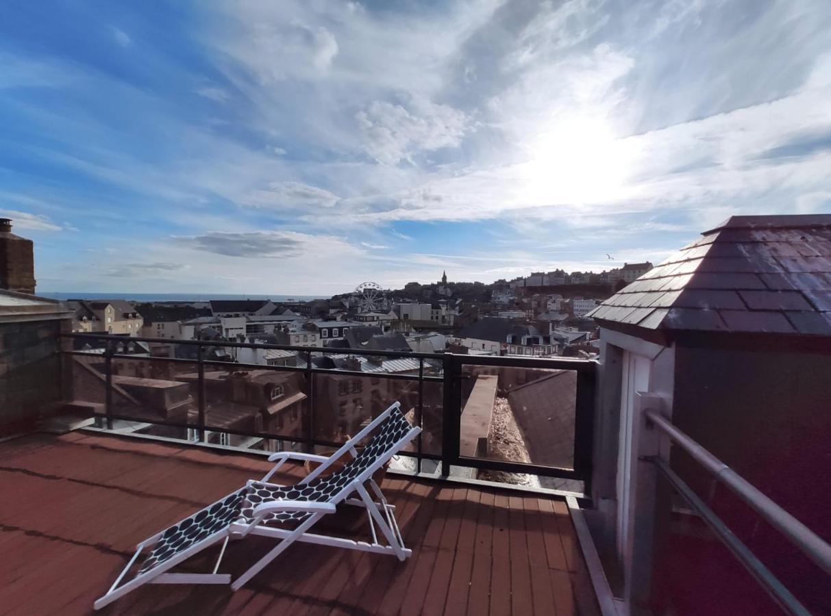 Appartamento Le Balcon Des Vents Granville Esterno foto