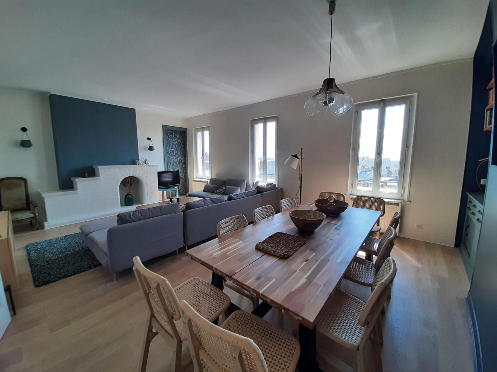 Appartamento Le Balcon Des Vents Granville Esterno foto
