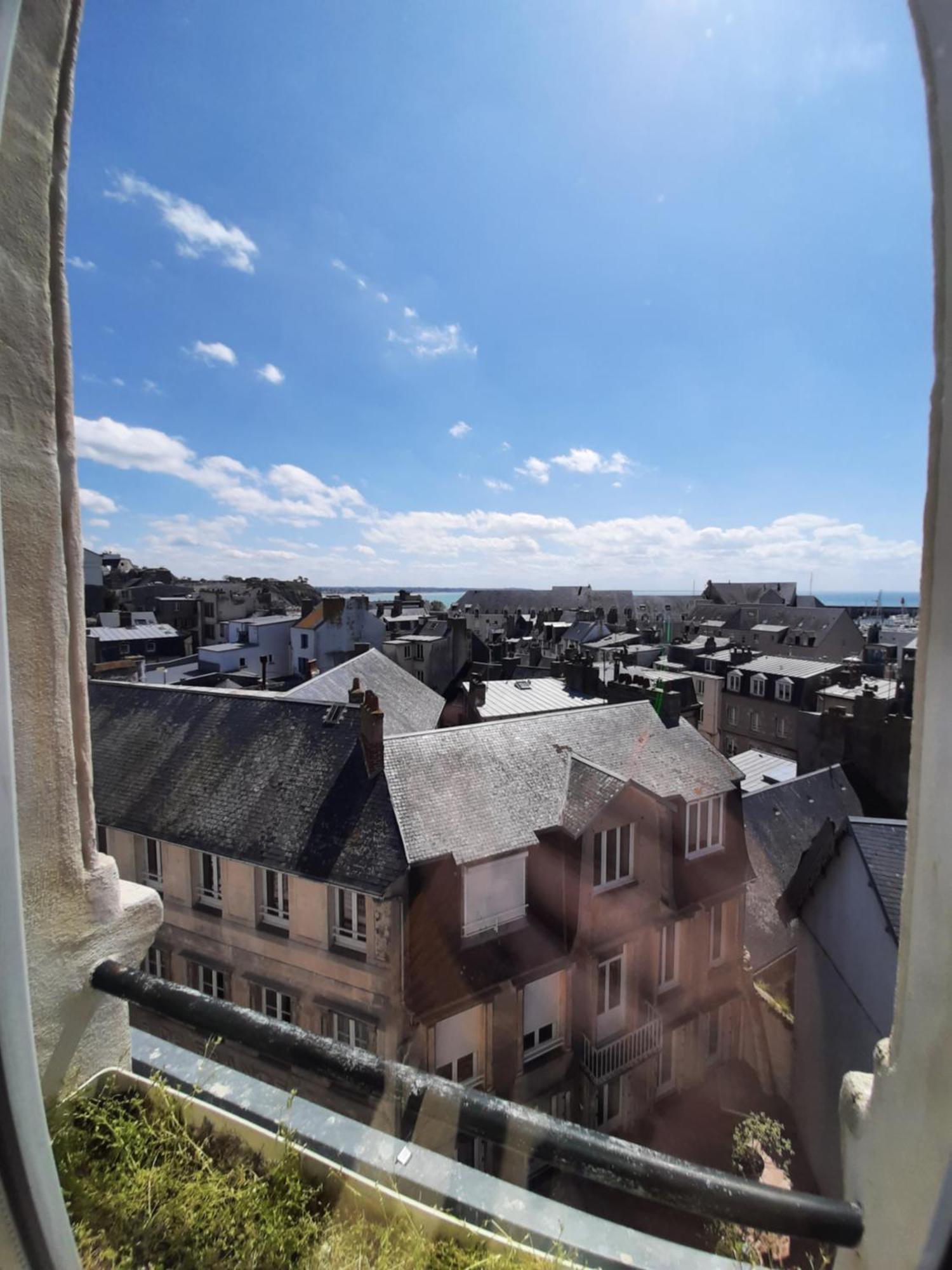 Appartamento Le Balcon Des Vents Granville Esterno foto