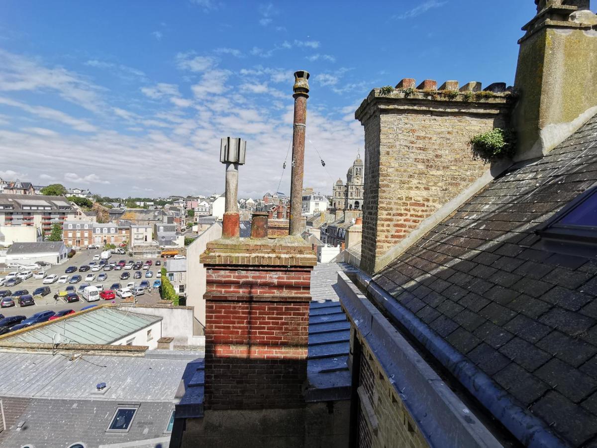 Appartamento Le Balcon Des Vents Granville Esterno foto